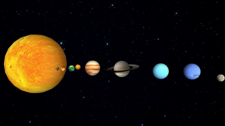 3D Solar System